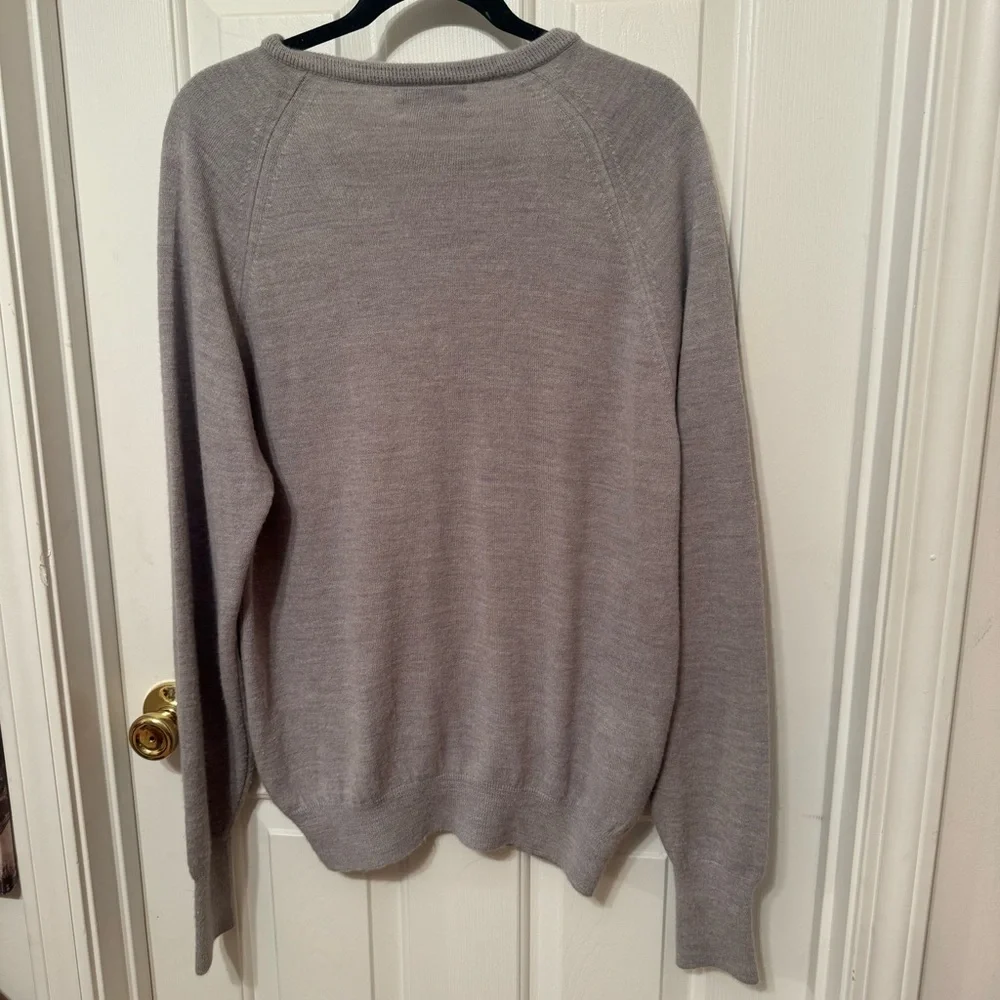 Vintage 90s Christian Dior  V Neck Pullover Sweater  Sz M